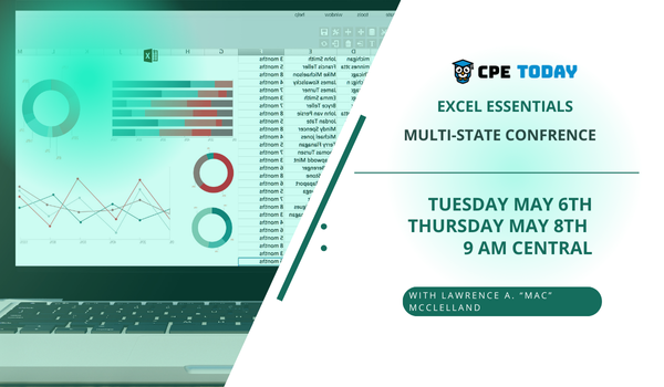 Excel Essentials (May 6-8)