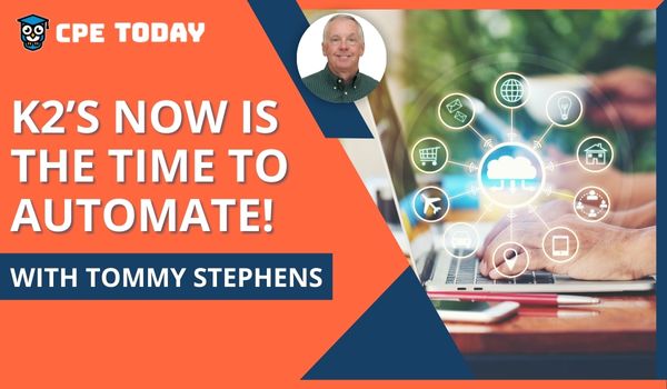 K2's Now Is The Time To Automate!