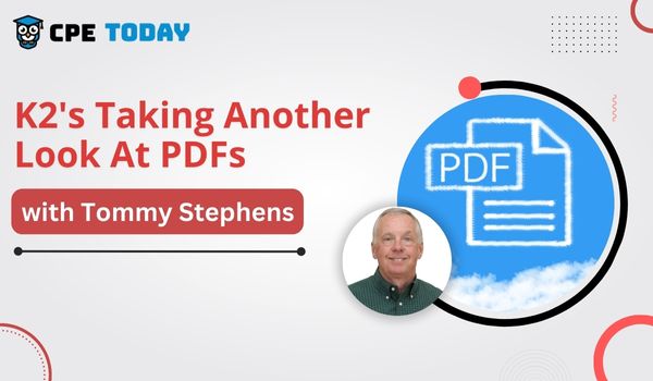 K2's Taking Another Look At PDFs
