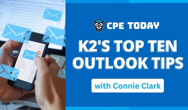 K2's Top Ten Outlook Tips