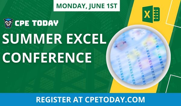 Summer Excel Conference (June 1)